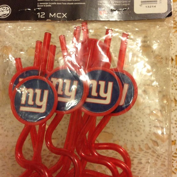 Sports Krazy Straws, pack of 12, tall - Picture 5 of 5